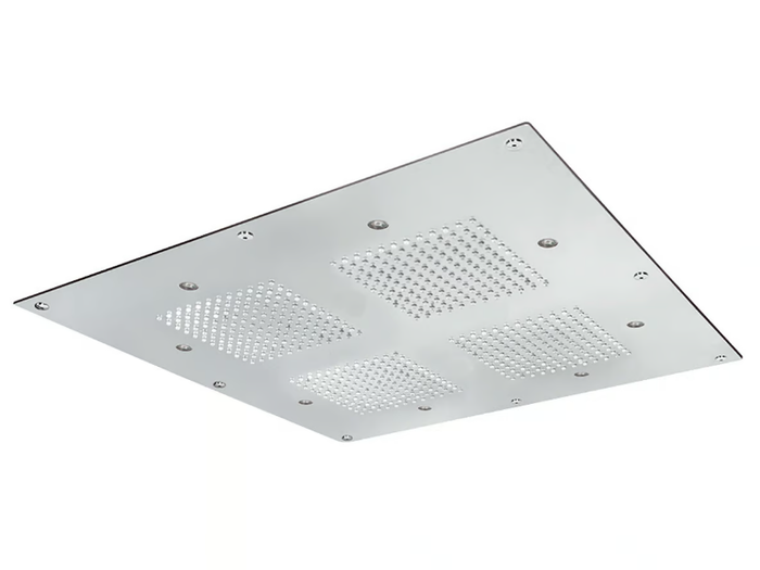 SQ0-L5 - Ceiling mounted built-in overhead shower with chromotherapy _ Rubinetterie Mariani